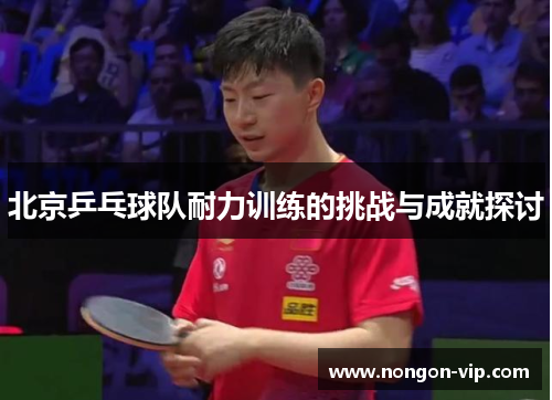 北京乒乓球队耐力训练的挑战与成就探讨